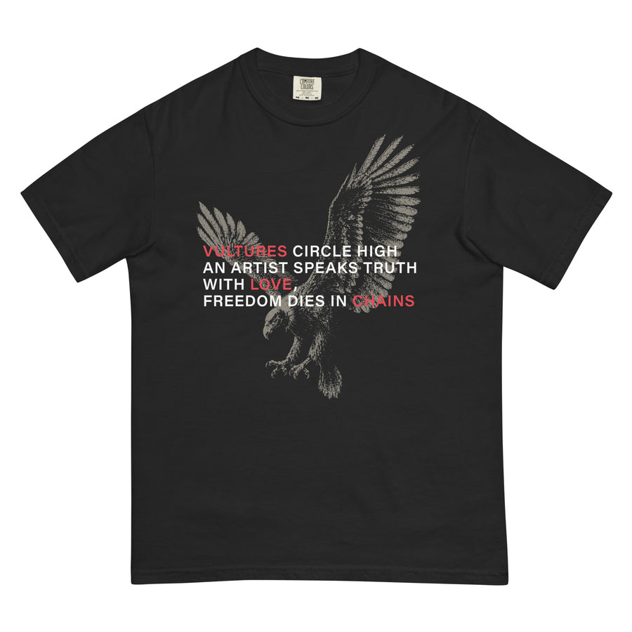 Vultures Circle High Poem T-Shirt | OSI