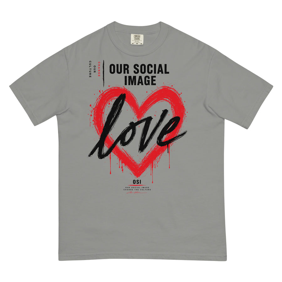 Love Graphic T-Shirt | Our Social Image