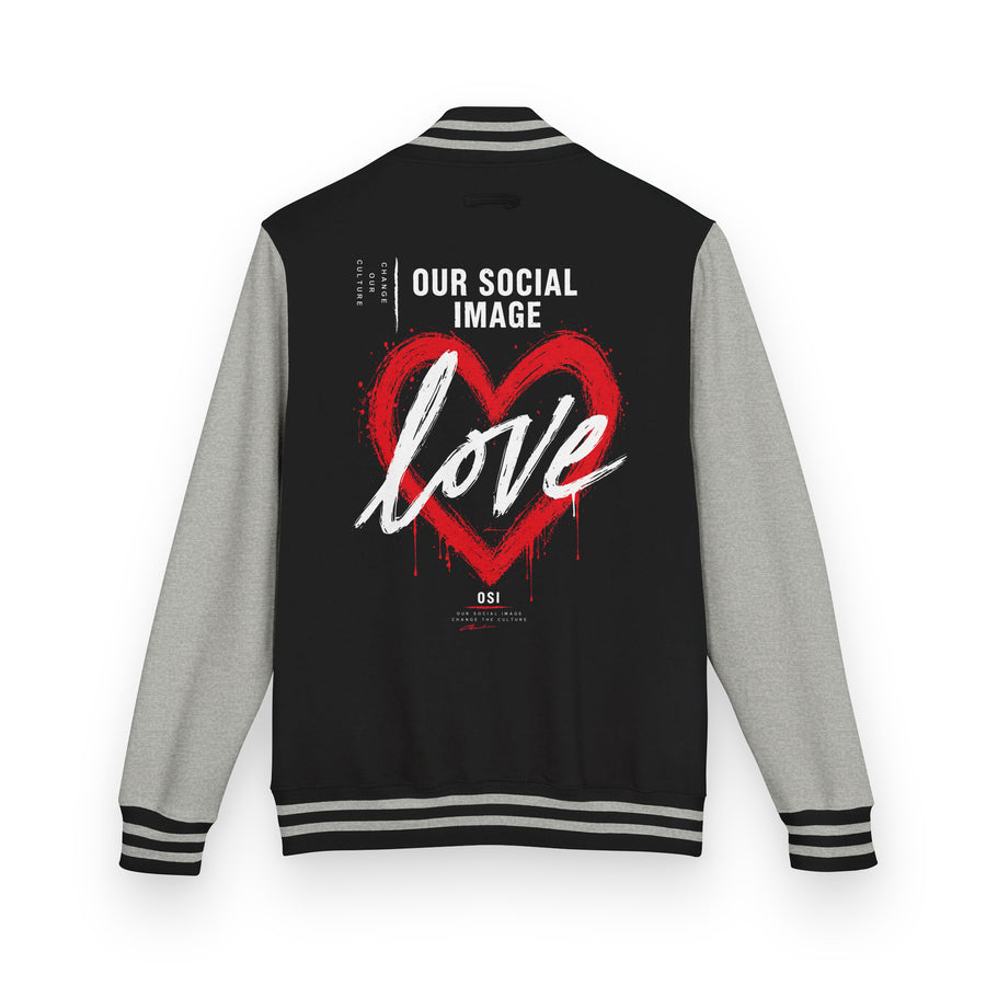 Love Letterman Jacket | Our Social Image